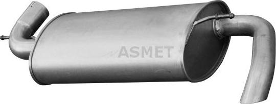 Asmet 30.013 - Silenziatore posteriore autozon.pro