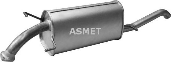 Asmet 31.003 - Silenziatore posteriore autozon.pro