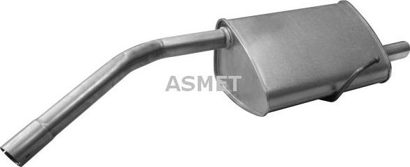 Asmet 29.005 - Silenziatore posteriore autozon.pro