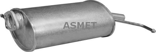 Asmet 28.001 - Silenziatore posteriore autozon.pro