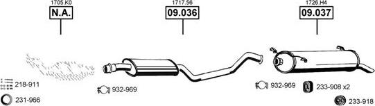 Asmet CI092025 - Impianto gas scarico autozon.pro