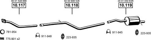 Asmet DA101090 - Impianto gas scarico autozon.pro