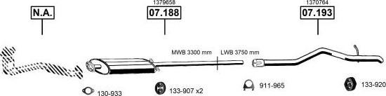 Asmet FO075190 - Impianto gas scarico autozon.pro