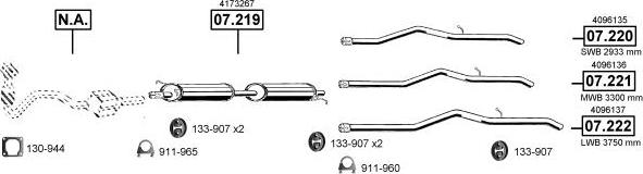 Asmet FO075150 - Impianto gas scarico autozon.pro