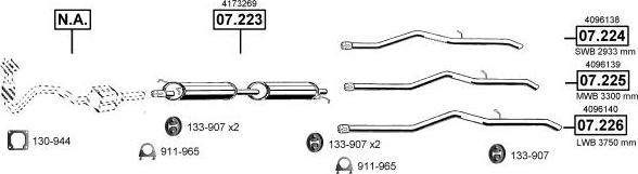 Asmet FO075160 - Impianto gas scarico autozon.pro