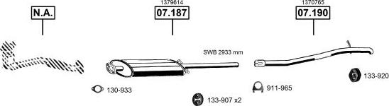 Asmet FO075161 - Impianto gas scarico autozon.pro