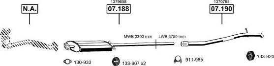 Asmet FO075162 - Impianto gas scarico autozon.pro