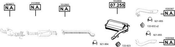 Asmet FO073425 - Impianto gas scarico autozon.pro