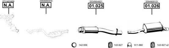 Asmet ME010700 - Impianto gas scarico autozon.pro