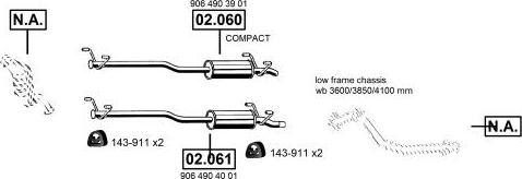 Asmet ME012435 - Impianto gas scarico autozon.pro