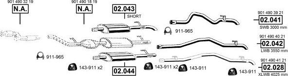 Asmet ME012360 - Impianto gas scarico autozon.pro