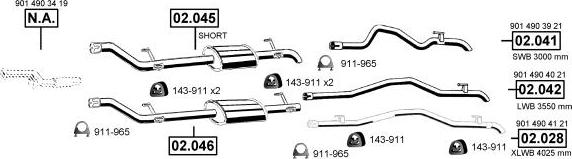 Asmet ME012386 - Impianto gas scarico autozon.pro