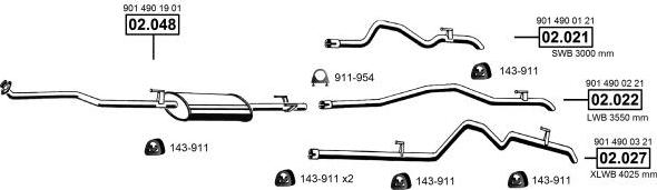 Asmet ME012381 - Impianto gas scarico autozon.pro