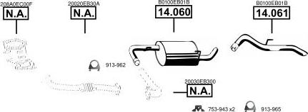 Asmet NI141225 - Impianto gas scarico autozon.pro