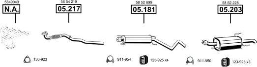 Asmet OP051486 - Impianto gas scarico autozon.pro