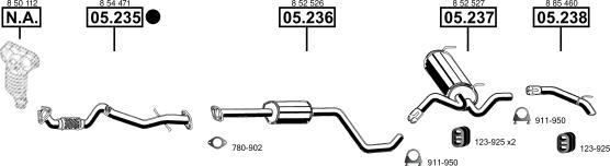 Asmet OP051720 - Impianto gas scarico autozon.pro