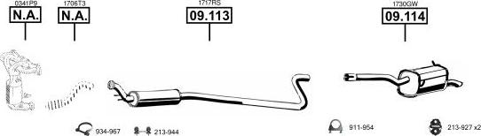 Asmet PE080651 - Impianto gas scarico autozon.pro