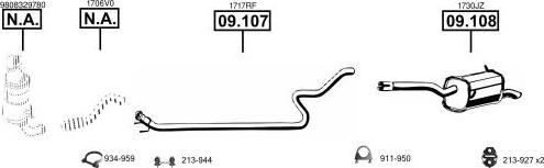 Asmet PE080681 - Impianto gas scarico autozon.pro