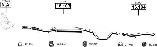 Asmet PE080275 - Impianto gas scarico autozon.pro