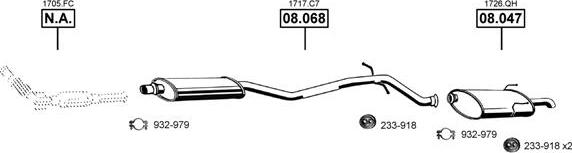 Asmet PE083720 - Impianto gas scarico autozon.pro