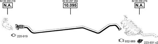 Asmet RE102030 - Impianto gas scarico autozon.pro