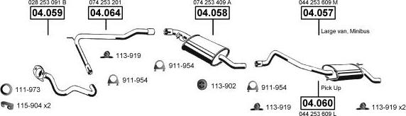 Asmet VA038520 - Impianto gas scarico autozon.pro