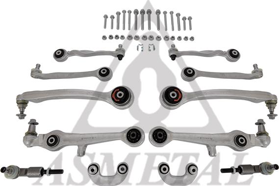 AS Metal 13AU0200 - Kit braccio oscillante, Sospensione ruota autozon.pro