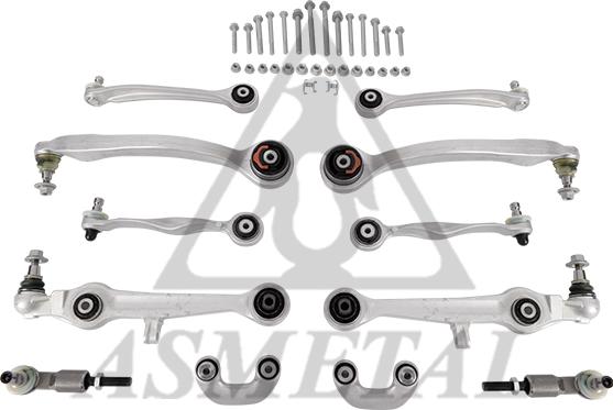 AS Metal 13AU0201 - Kit braccio oscillante, Sospensione ruota autozon.pro