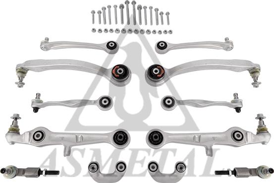 AS Metal 13AU0202 - Kit braccio oscillante, Sospensione ruota autozon.pro