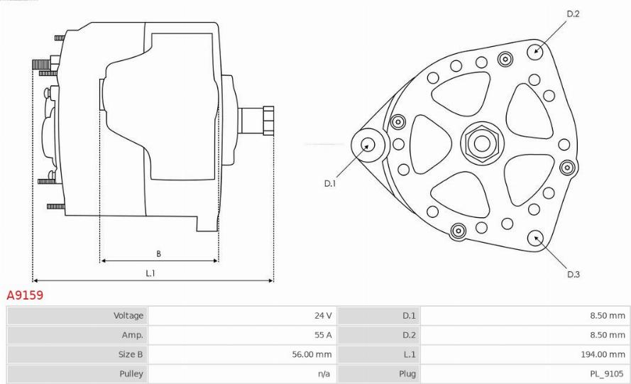 AS-PL A9159 - Alternatore autozon.pro