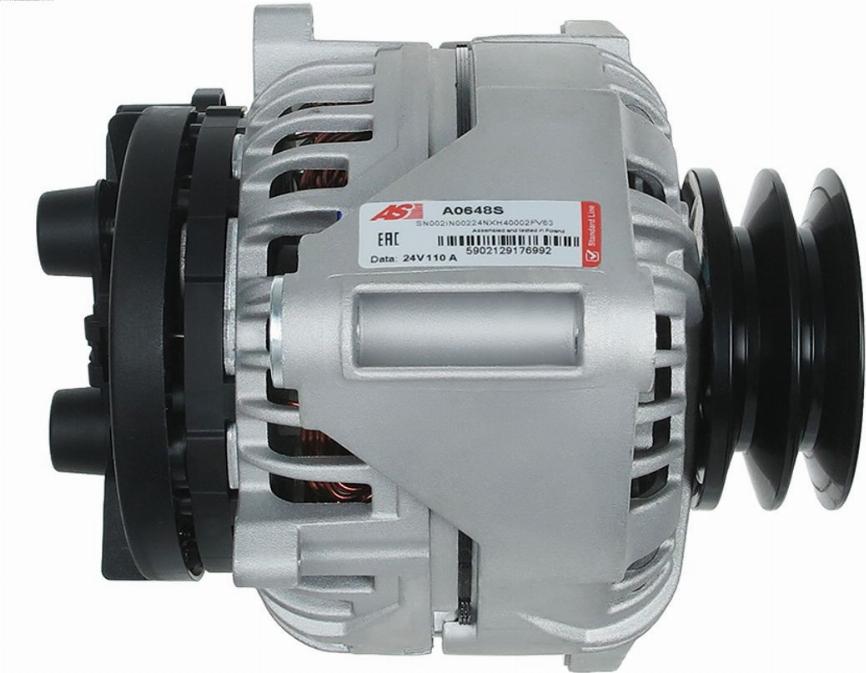 AS-PL A0648S - Alternatore autozon.pro