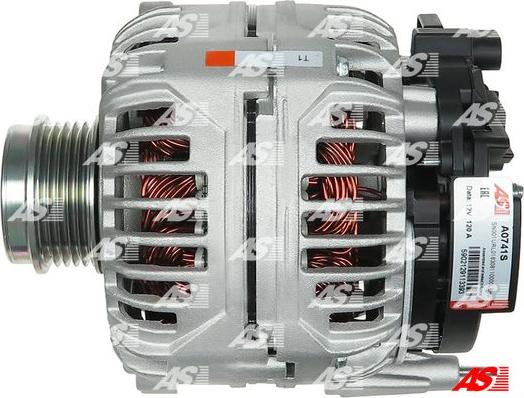 AS-PL A0741S - Alternatore autozon.pro