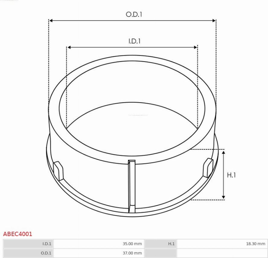 AS-PL ABEC4001 - Cappuccio protettivo, Alternatore autozon.pro