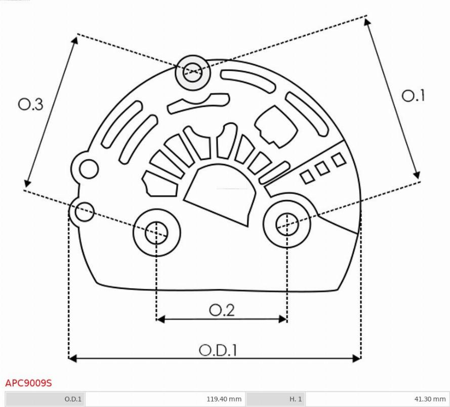 AS-PL APC9009S - Cappuccio protettivo, Alternatore autozon.pro