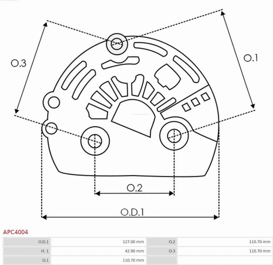 AS-PL APC4004 - Cappuccio protettivo, Alternatore autozon.pro