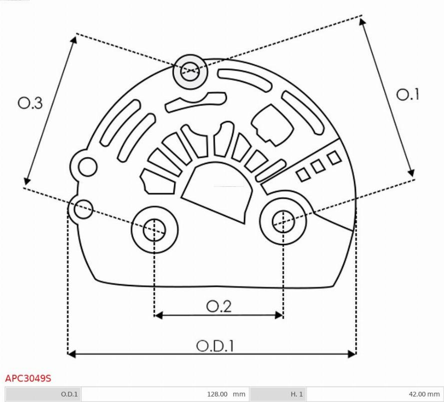 AS-PL APC3049S - Cappuccio protettivo, Alternatore autozon.pro