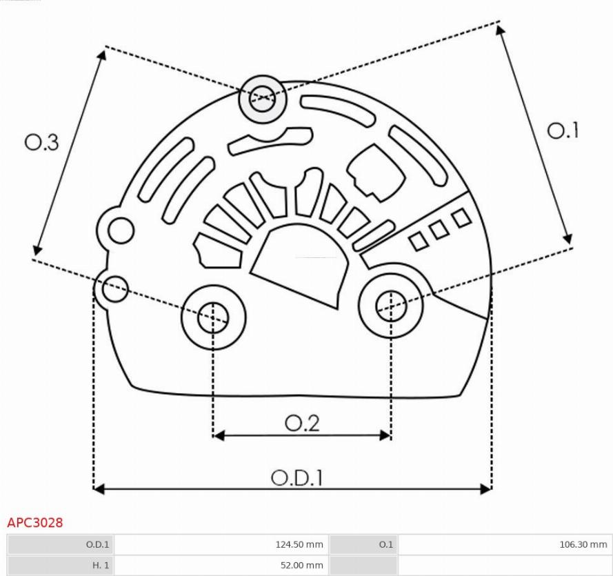 AS-PL APC3028 - Cappuccio protettivo, Alternatore autozon.pro