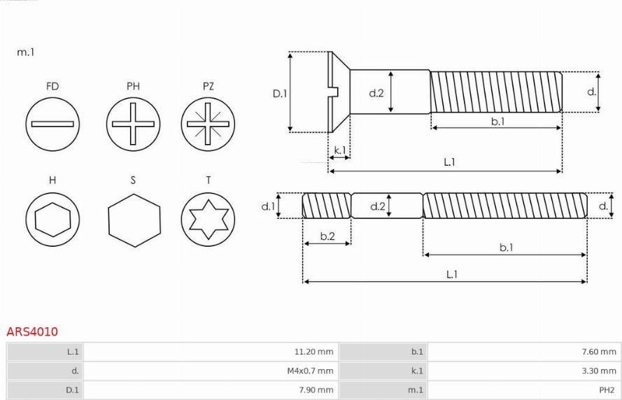 AS-PL ARS4010 - Kit riparazione, Alternatore autozon.pro