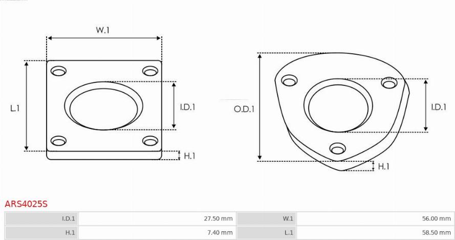 AS-PL ARS4025S - Kit riparazione, Alternatore autozon.pro