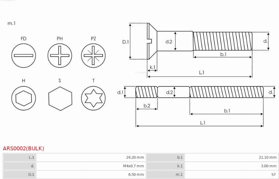 AS-PL ARS0002(BULK) - Kit riparazione, Alternatore autozon.pro