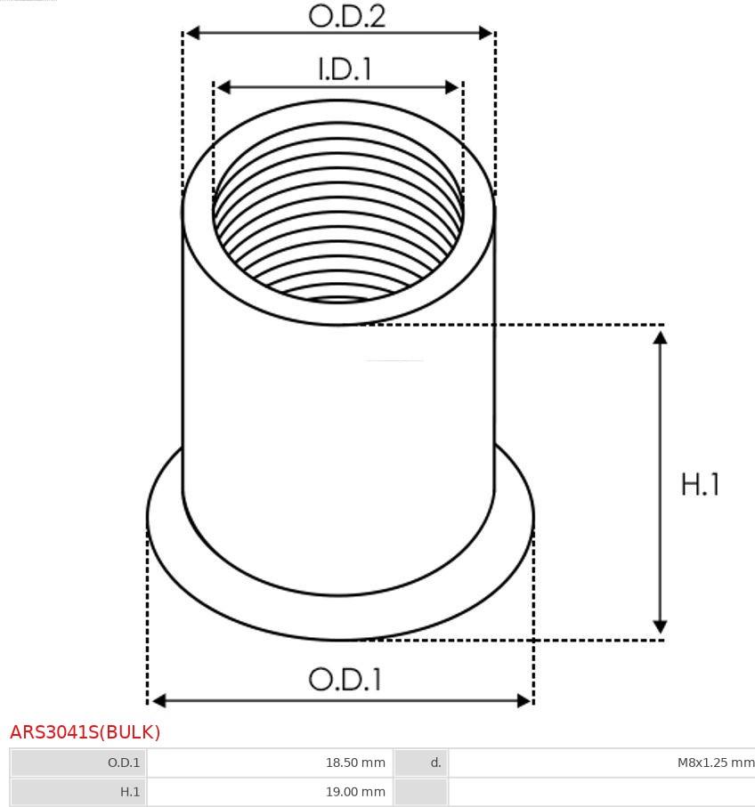 AS-PL ARS3041S(BULK) - Kit riparazione, Alternatore autozon.pro