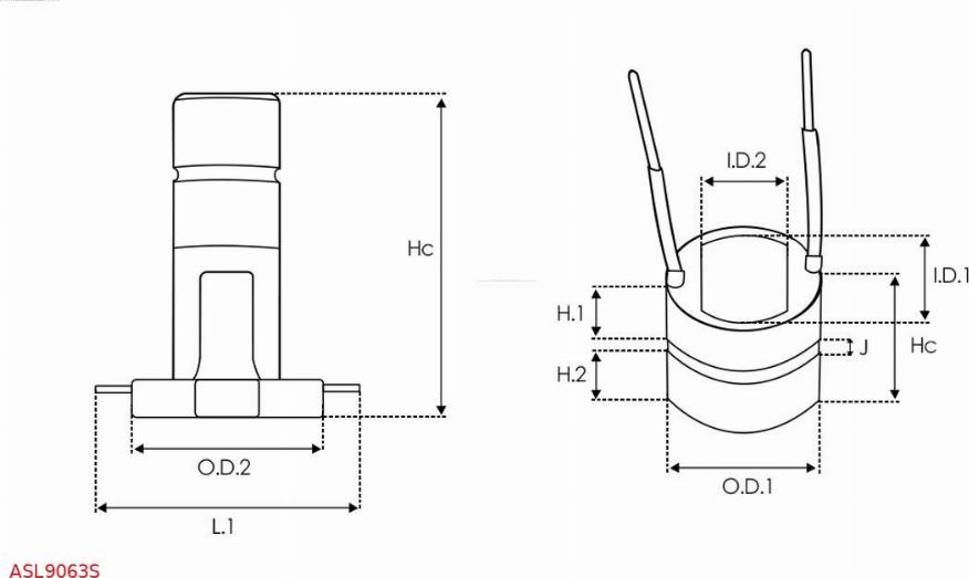 AS-PL ASL9063S - Anello collettore, alternatore autozon.pro