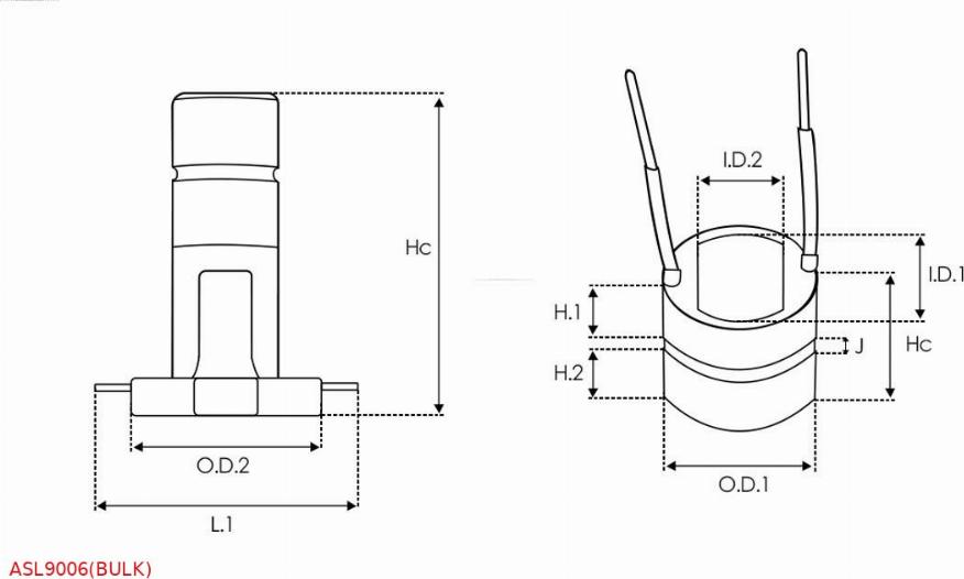 AS-PL ASL9006(BULK) - Anello collettore, alternatore autozon.pro