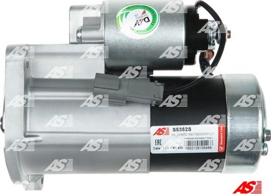 AS-PL S5352S - Motorino d'avviamento autozon.pro