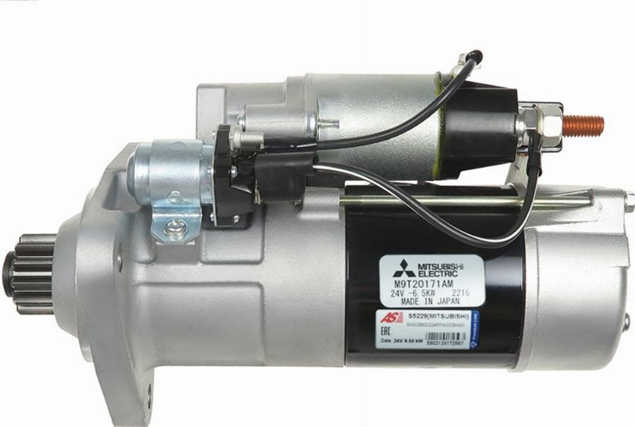 AS-PL S5229(MITSUBISHI) - Motorino d'avviamento autozon.pro