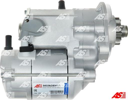 AS-PL S6329(DENSO) - Motorino d'avviamento autozon.pro