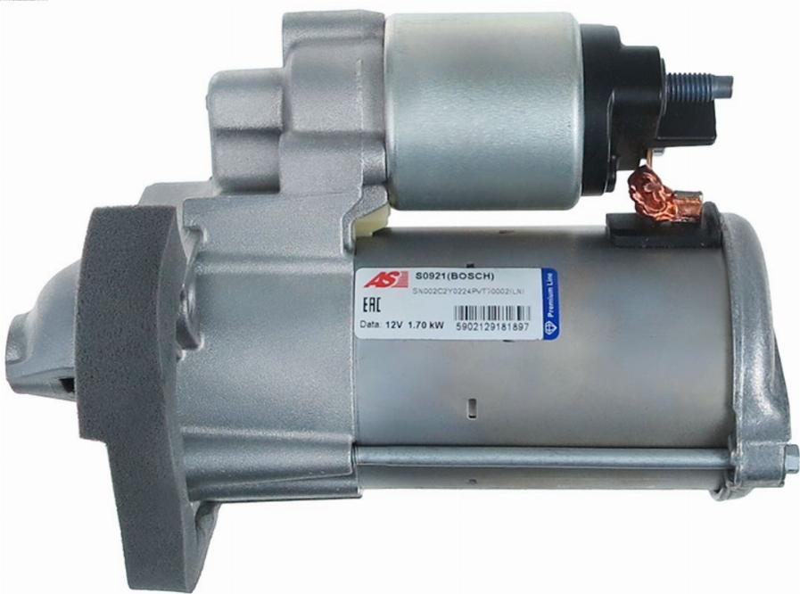 AS-PL S0921(BOSCH) - Motorino d'avviamento autozon.pro