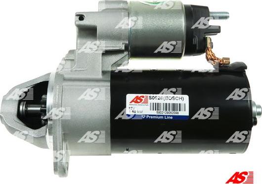 AS-PL S0626(BOSCH) - Motorino d'avviamento autozon.pro