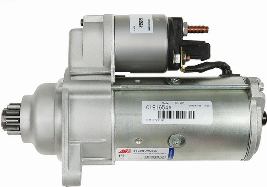 AS-PL S3025(VALEO) - Motorino d'avviamento autozon.pro