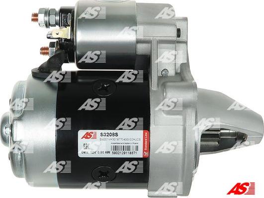 AS-PL S3208S - Motorino d'avviamento autozon.pro